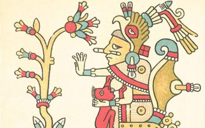 Xochiquetzal: la diosa azteca de la belleza, el placer y el amor, a la que se le ofrecían terribles sacrificios sangrientos